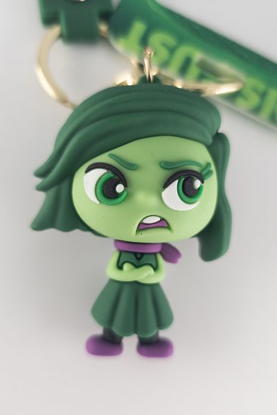 shop Disgusted Character Id Card Holder and Keychain