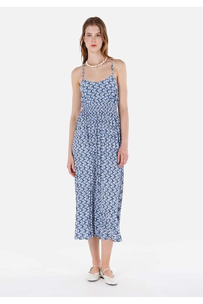 Colin's Rochie de damă multicoloră cu croială obișnuită cu model