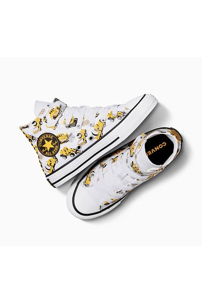 converse Tenisky Converse Chuck Taylor All Star Construction Truck Easy-On, bílé, dětské