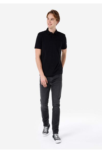 Colin's 044 Мъжки черни дънки с прави крачоли Karl Straight Fit с ниска талия