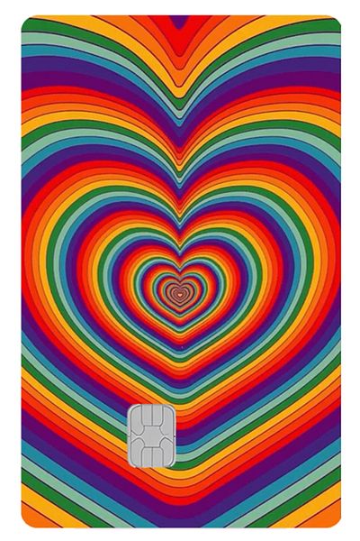 Sticksy Card Covering Sticker Bank Credit Card Covering Sticker Credit Card Label Mdl 86