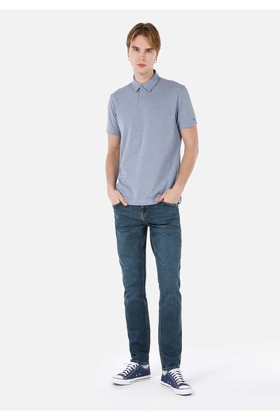 Colin's 044 Karl Straight Fit Ανδρικό ίσιο πόδι με χαμηλή μέση μπλε τζιν παντελόνι