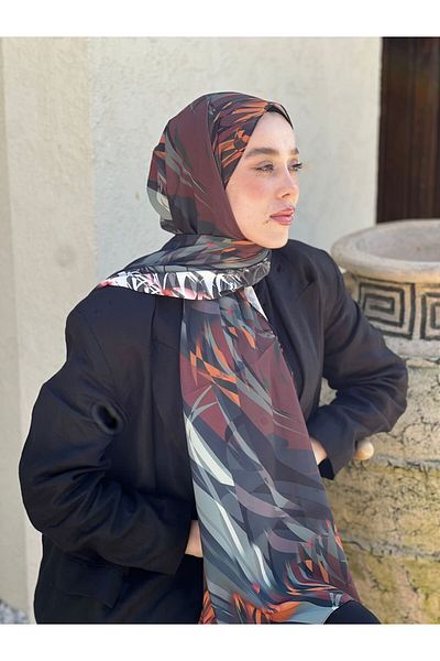 Modakaşmir Splash Pattern Prose Shawl