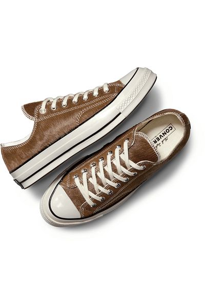 converse Tenisky Converse Chuck 70 Premium Leather, Hnědá, Unisex
