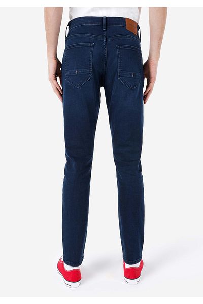 Colin's 041 Pantaloni de jeans albaștri pentru bărbați, slim fit, cu talie joasă
