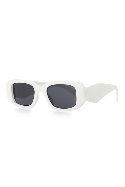 Zzla Girl's White Children's Sunglasses with Uv400 Protection