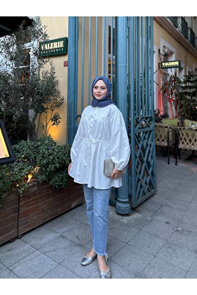 VOLT CLOTHİNG Dámská košile s balonovým rukávem