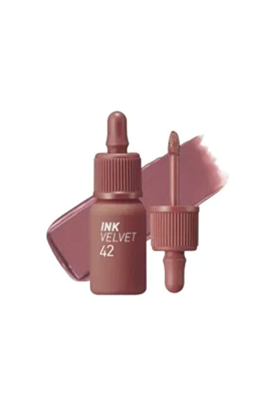 PERIPERA أحمر شفاه مخملي من بيريبيرا إنك فيلفيت  (42 لون وردي عاري )