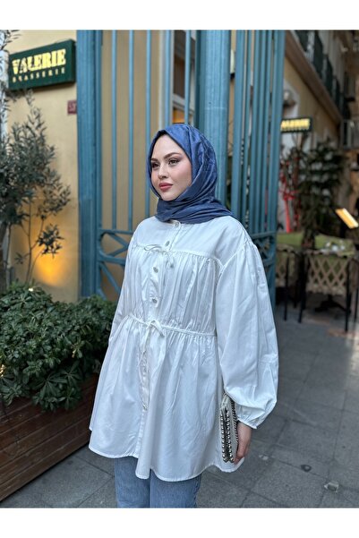 VOLT CLOTHİNG Dámská košile s balonovým rukávem