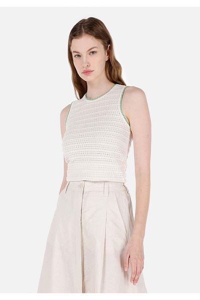 Colin's Slim Fit Women's Ecru Tank Top