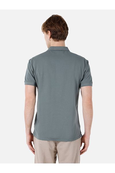 Colin's Mânecă polo verde pentru bărbați