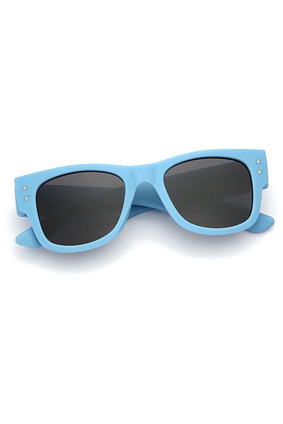 Zzla Men's Blue Kids Sunglasses with Uv400 Protection