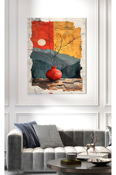 Design Art House 3'lü Modern Tasarım Ev Ofis İşyeri Dekorasyon Kanvas Tablo