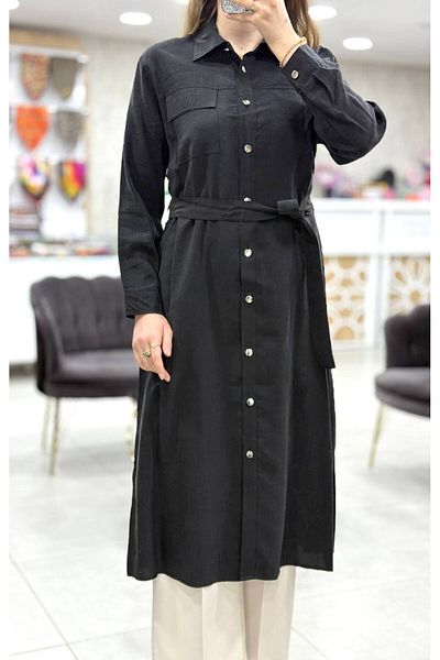 Magazin Lyocel Fabric Pocket Tunic Cap