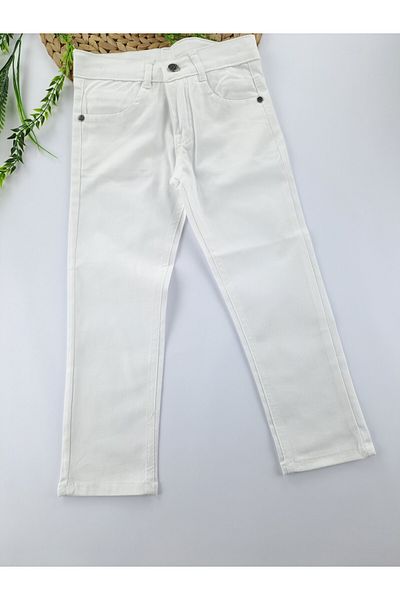 Butik Boy's Jeans Elastic Waist Adjustable Waist Premium Quality