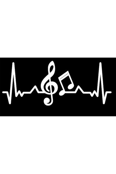 Matris Autocolant cu notație muzicală pentru comutatorul stâng al bătăilor in...