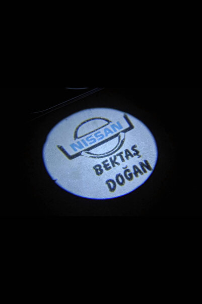 Home Nissan Kişiye Özel İsimli Pilli Kapı Altı Logo 2'li - Montajsız Oto Akse...