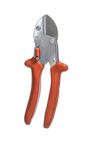 löwe Pruning Shears 5107 Inward Curved Handle Easy Cutting Scissors - Made in Germany