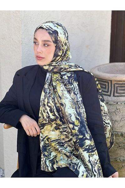 Modakaşmir Piosa Pattern Twill Shawl