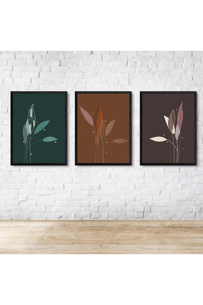 M&H Quality Σετ τραπεζιού MDF 3 τεμαχίων με πλαίσιο Setra