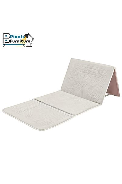 PixelsFurniture Foldable Prayer Rug with Backrest and Carrying Pocket by Pixel Furniture