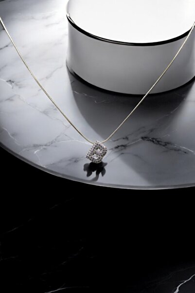 HFKY Taşlı Silver Harf Kolye. Çelik 3 Boyutlu Harf Kolye. Üç Boyutlu Harf Kolye.