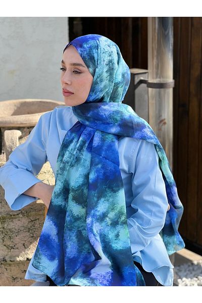 Modakaşmir Petra Pattern Twill Shawl