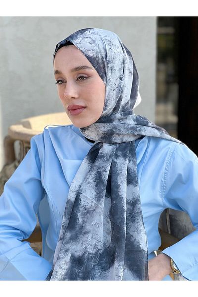 Modakaşmir Şal din twill cu model Petra