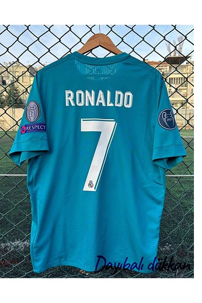 nesne giyim Cristian.o Ronald.o 2018 εκτός έδρας κοντομάνικο ενήλικα (τιρκουάζ)