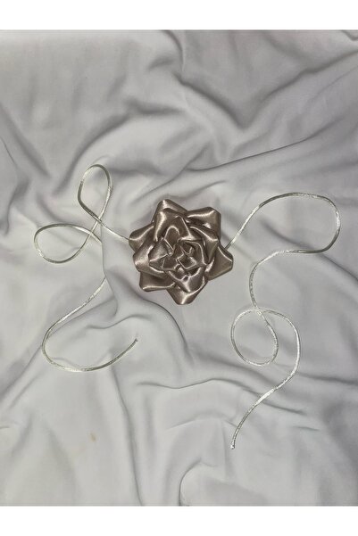 Yıldızköşesi المرأة الدانتيل يصل القماش المختنق قلادة روز قلادة زهرة قلادة الإكسسوارات هدية