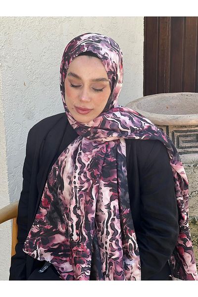 Modakaşmir Şal din twill cu model Piosa