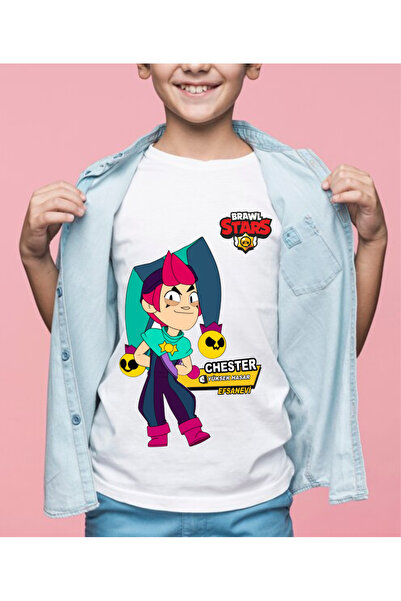 Home Brawl Stars CHESTER Unisex  T-Shirt