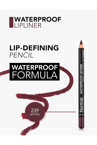 Flormar Lip Liner Waterproof Lipliner 239 Misty Rosy47000037-239