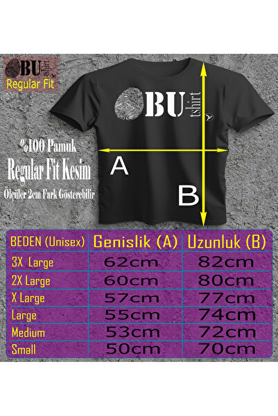 BUTSHIRT BU Tişört'  Fatih Sultan Mehmet - The Conquerer‘  Baskılı 'Regular-Fit' Unisex Tişört