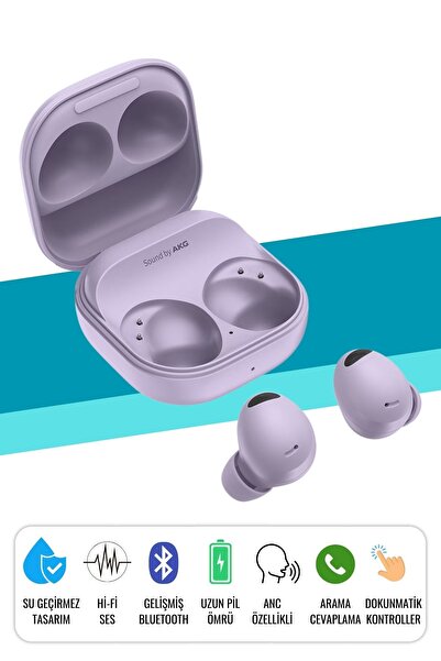 L'eDoren Samsung Uyumlu Anc Bluetooth Kulaklık Çift Mikrofonlu Galaxy Dokunma...