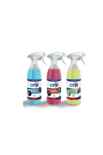 OTO55 Auto Care Cleaning 3-Piece Campaign Package