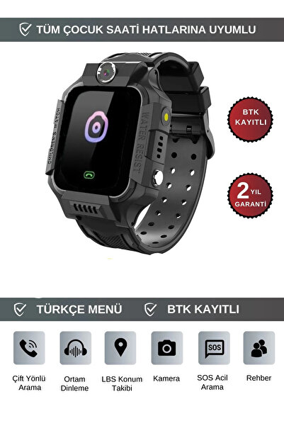 HEPSİCEPTE iOS/Android Uyumlu Saati – SIM Kartlı, Kamera ve Takip Sistemi