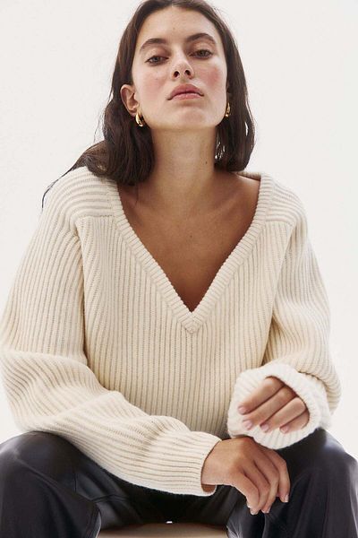 H&M Rib-knit wool jumper