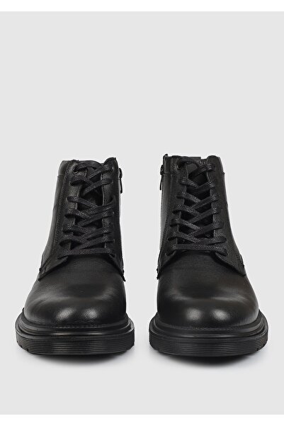 Provoq Siyah Deri Erkek Bot