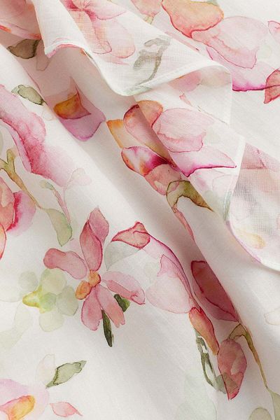 H&M Flounce-trimmed strappy dress