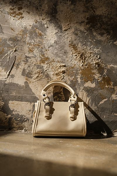 Çantacımstore Women's Mini Tote Bag Cream 030325
