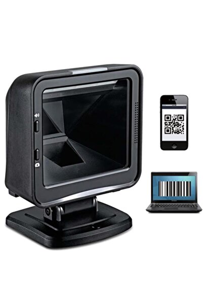 Universal قارئ الباركود QR كود المكتبي Perkon Ps5700 2D Imager Usb + حامل قائم