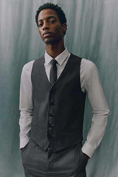 H&M Slim Fit Suit waistcoat