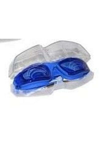 BERMUDA Swimming Goggles with Headphones - Silicone Antifog - 1703 - Blue