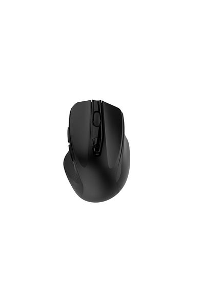 Volkano Aurum Series Rechargeable Bluetooth & 2.4GHz Wireless Mouse - Black, Type-C Charging