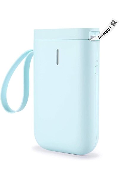 NiiMbot طابعة ملصقات بلوتوث محمولة حرارية خضراء طراز data-x664 D11