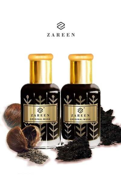 zareen طقم حبتين مسك الطهارة أسود من زارين 6مل