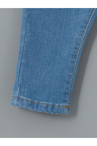 LC Waikiki Crew Neck Basic Baby Boy Sweatshirt and Pants 2-Piece