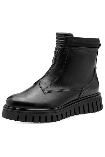 Marco Tozzi Damen Elegante Stiefelette 2-25473-45 Schwarz 098 Black Comb Kunstleder