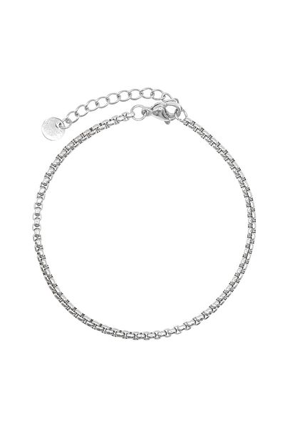 Heideman Herrenarmband Varen silberfarben Basic